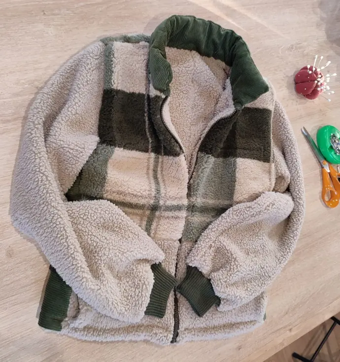 Blouson Femme Scottish Sherpa